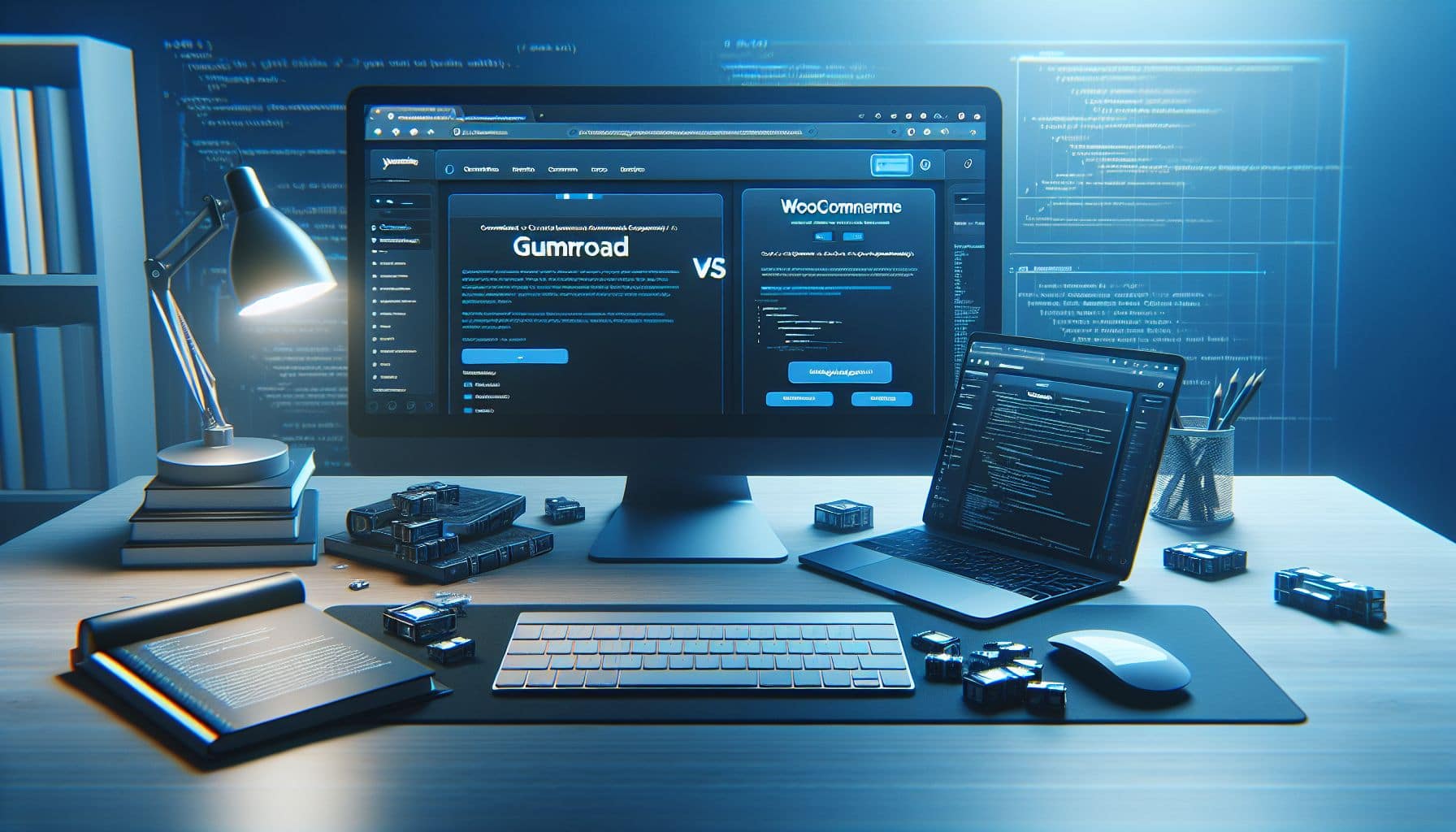 Gumroad vs WooCommerce pour vendre des ebooks et formations